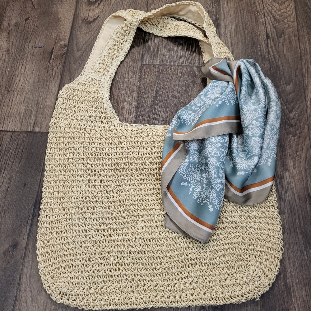 Over the shoulder Rattan bag